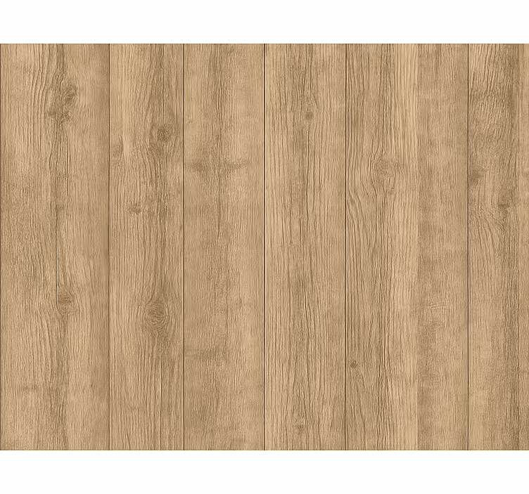 Papel tapiz madera roble natural lijado vertical - TenVinilo