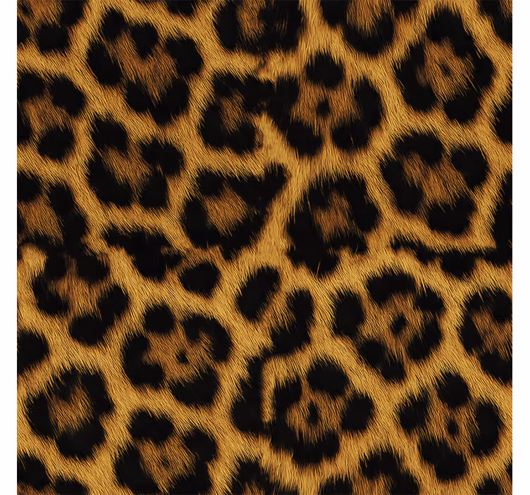 Papel tapiz recámara matrimonial motivo leopardo esponjoso - TenVinilo