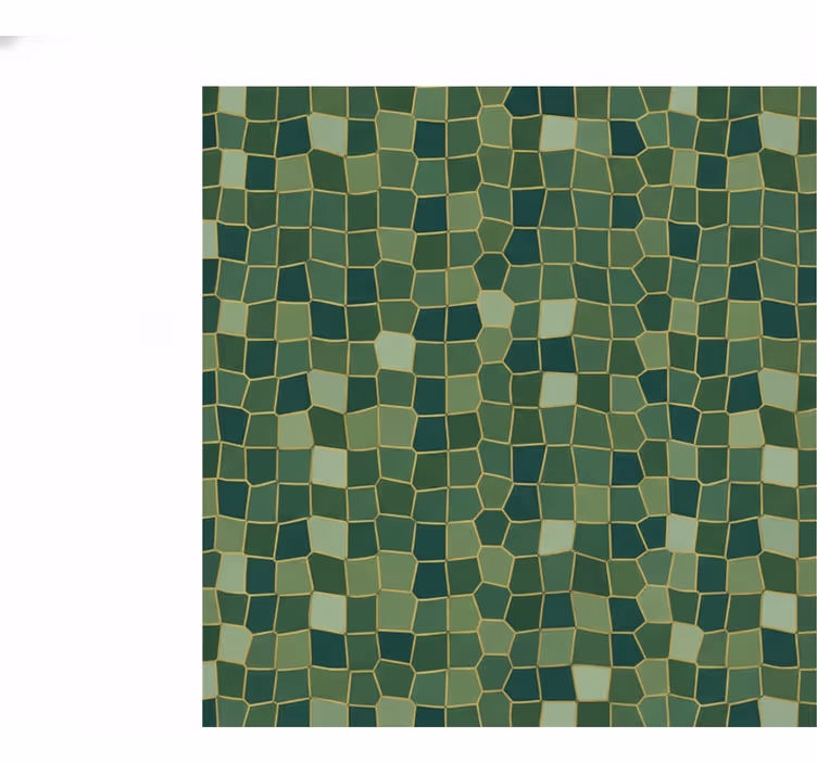 Papel tapiz verde patrón croco pequeño verde - TenVinilo