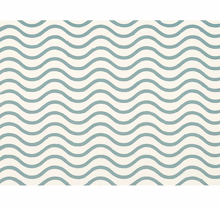 Papel tapiz geométrico olas de píxeles azul grisáceo - TenVinilo