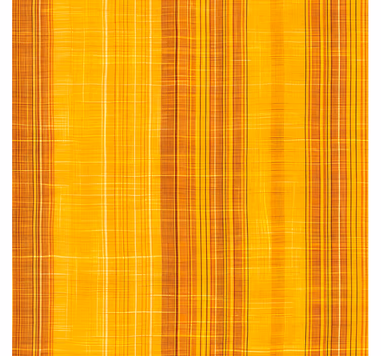 Papel tapiz amarillo con rayas de girasoles - TenVinilo
