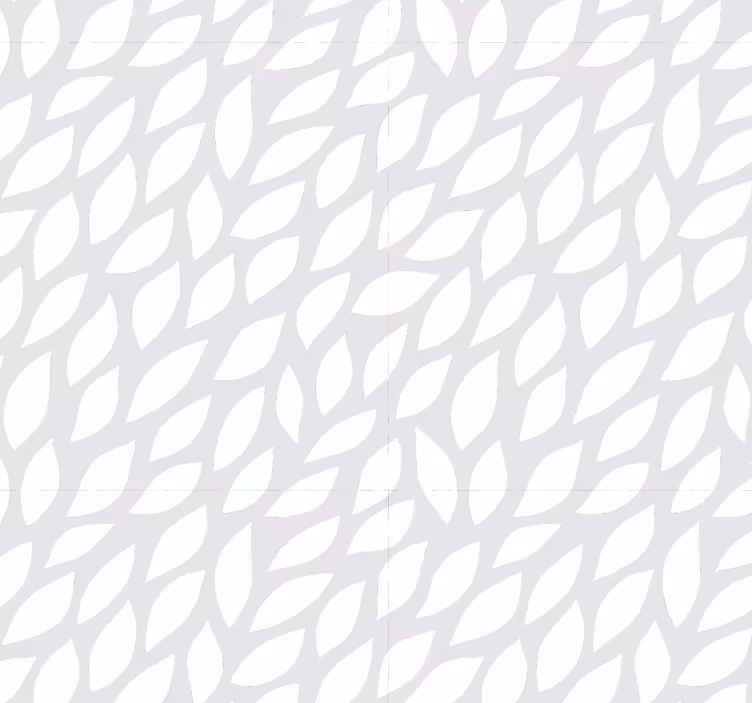 Papel pintado patrón de hojas finas elegantes - TenVinilo