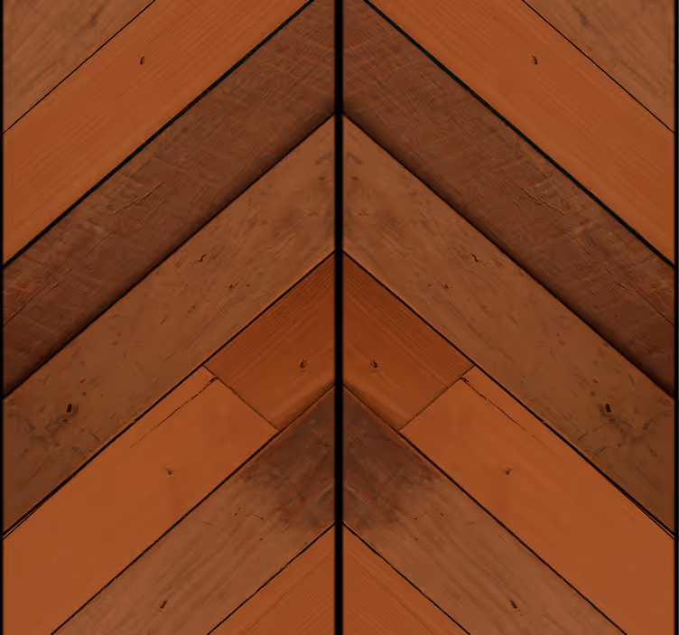 Papel de pared tablas de madera horizontales - TenVinilo