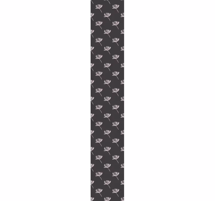 Papel tapiz floral toque floral elegante - TenVinilo