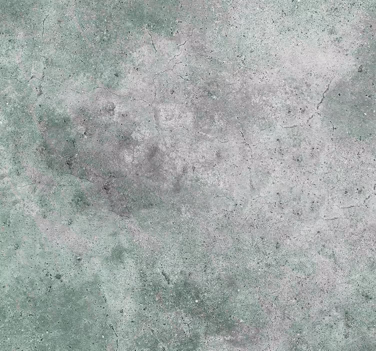Papel pintado hormigón gris y verde - TenVinilo