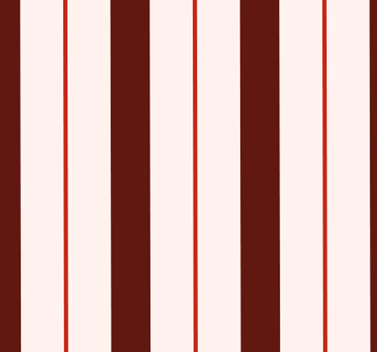 Papel pintado rayas verticales rojas y marrones - TenVinilo