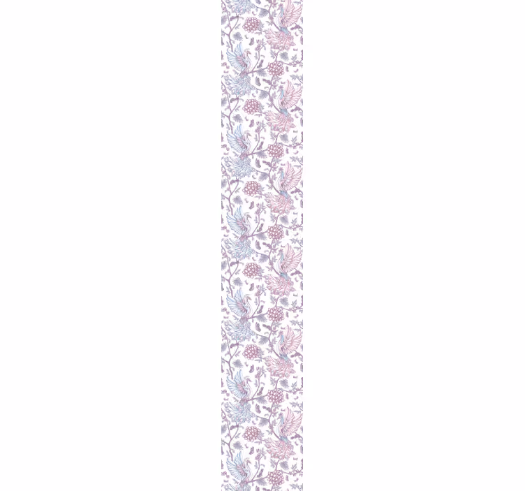 Papel tapiz ornamental elegancia aviana - TenVinilo