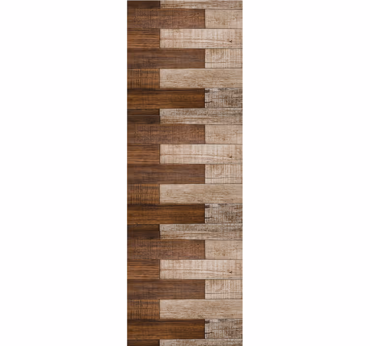 Papel pintado imitación madera Madera incrustada - TenVinilo