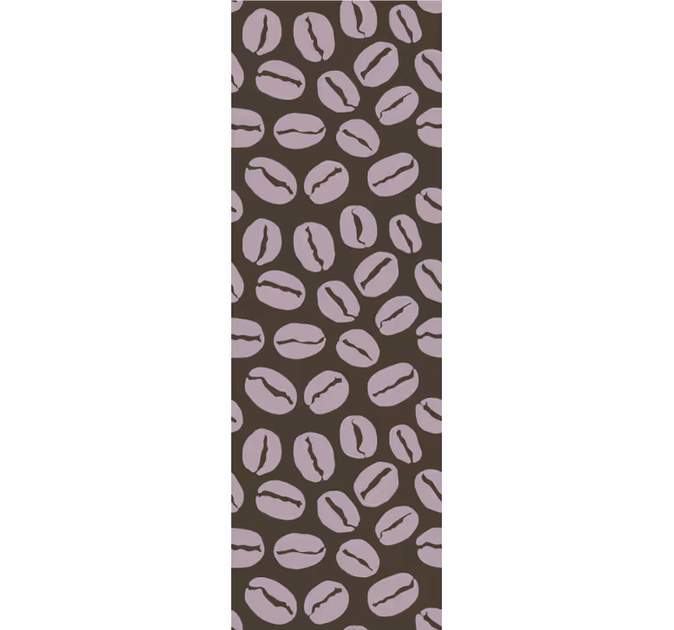 Papel tapiz cocina patrón de granos de café - TenVinilo