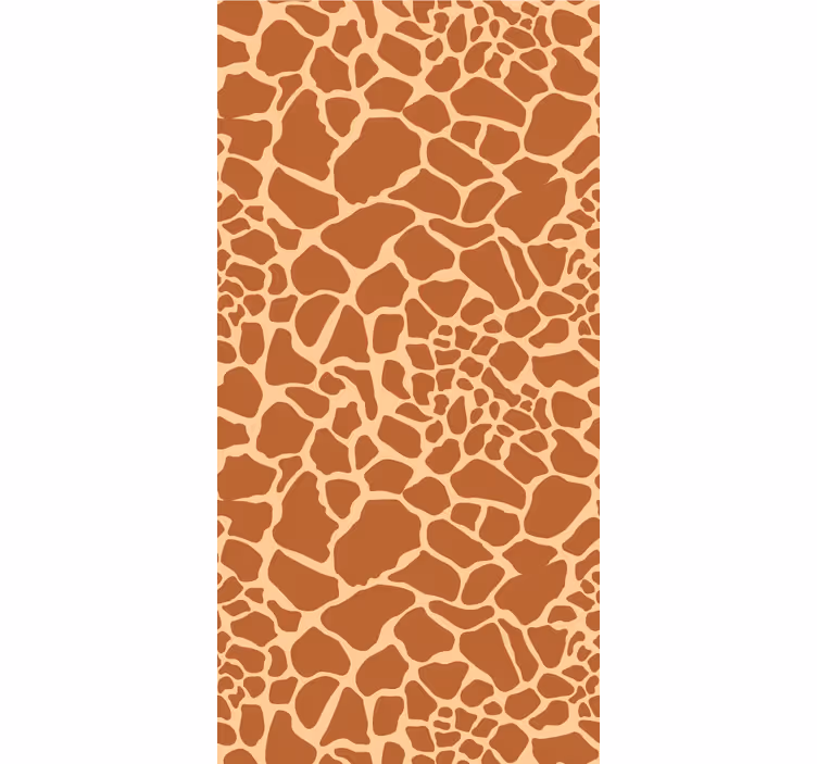 Papel pintado animal Textura de piel de animal marrón - TenVinilo