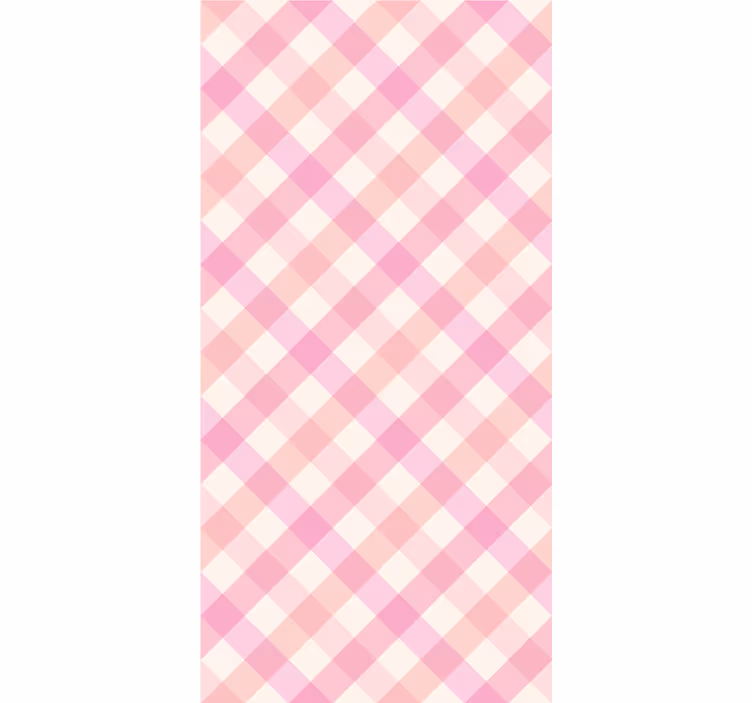 Papel tapiz cuadrados pastel a cuadros - TenVinilo