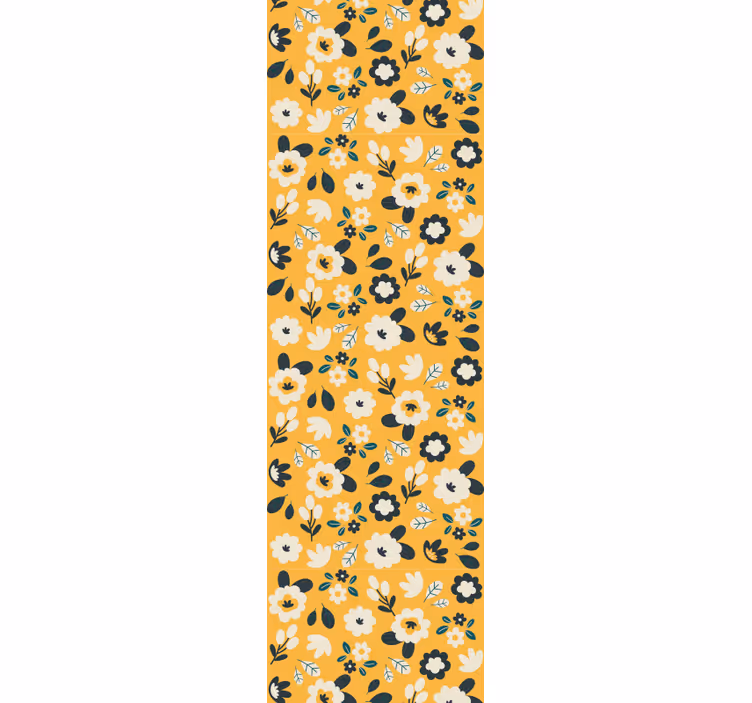 Papel tapiz flores característica floral del dormitorio - TenVinilo