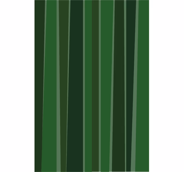 Papel pintado rayas verticales Patrón de rayas verdes - TenVinilo