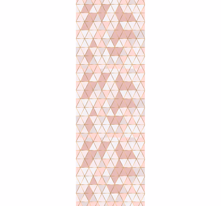 Papel tapiz triángulos triangular geométrico - TenVinilo