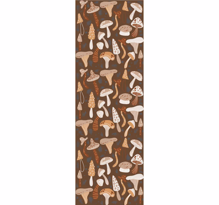 Papel tapiz naturaleza mezcla de champiñones - TenVinilo