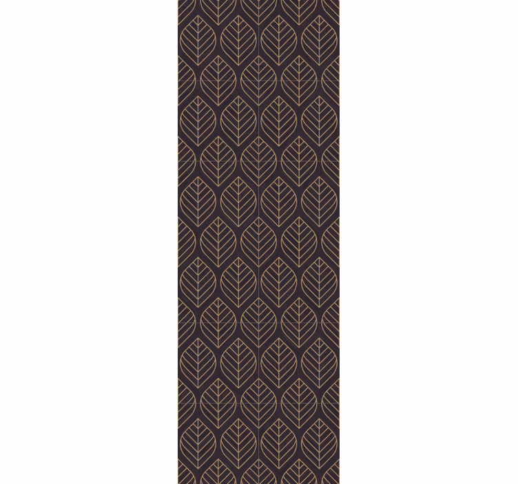 Papel tapiz hojas elegancia del patrón de hojas - TenVinilo