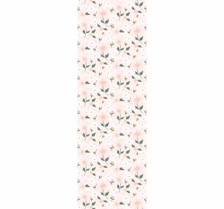 Papel tapiz flores delicadeza floral - TenVinilo
