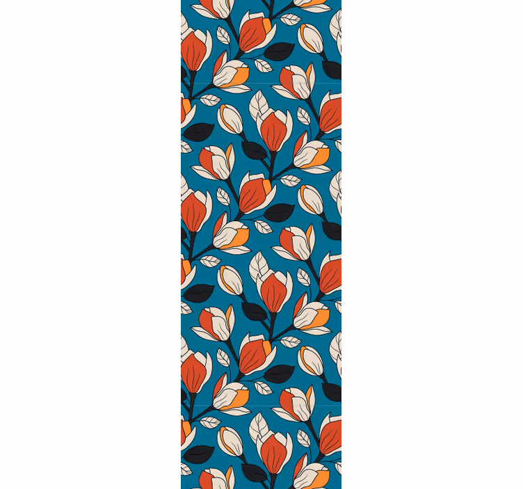 Papel pintado comedor Motivos florales de verano - TenVinilo