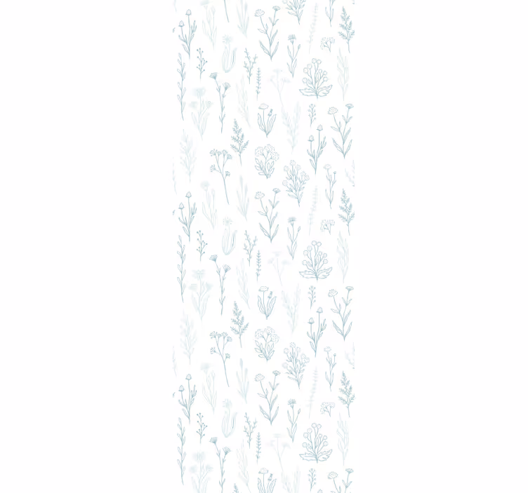 Papel tapiz floral flora botánica - TenVinilo