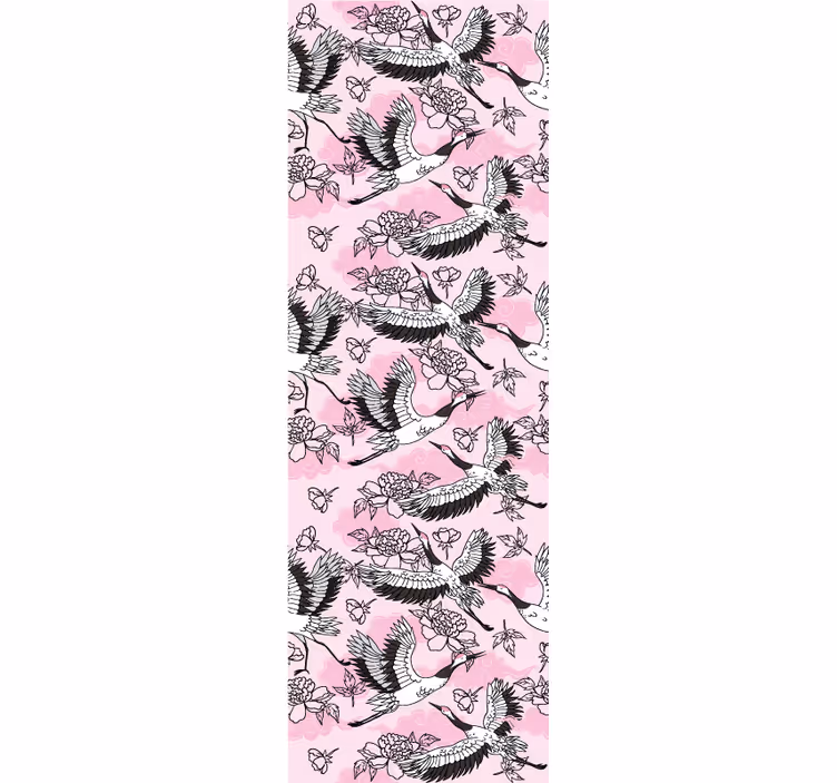 Papel tapiz animales patrón de vuelo de la mariposa - TenVinilo