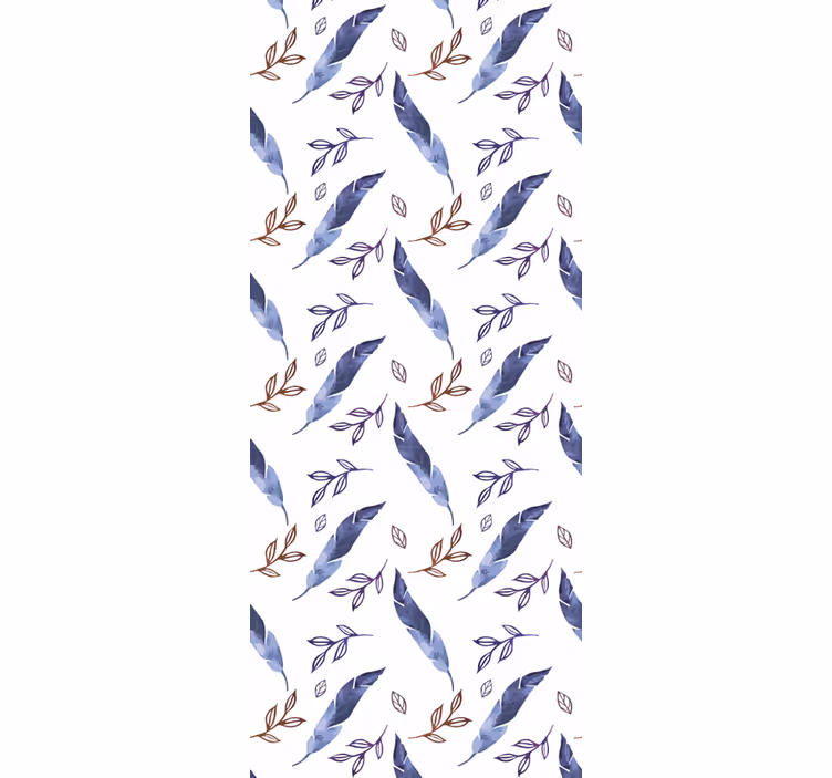 Papel tapiz flores patrón floral diagonal - TenVinilo