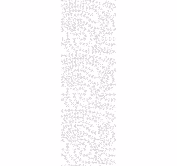 Papel tapiz hojas patrones de líneas intrincados - TenVinilo