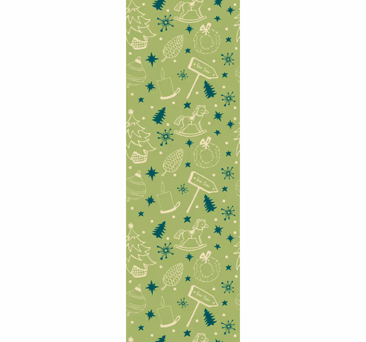 Papel tapiz navidad motivos festivos festivos - TenVinilo