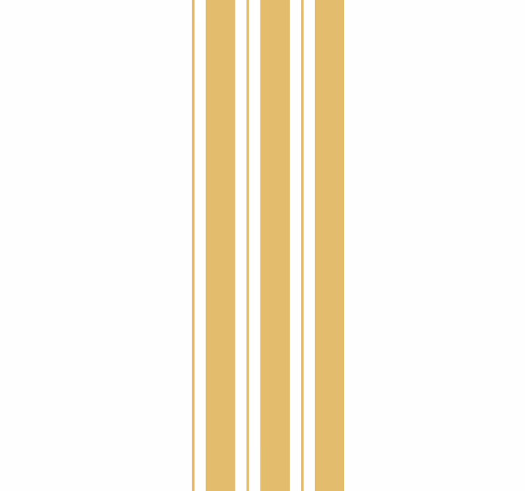 Papel pintado recibidor rayas verticales beige - TenVinilo