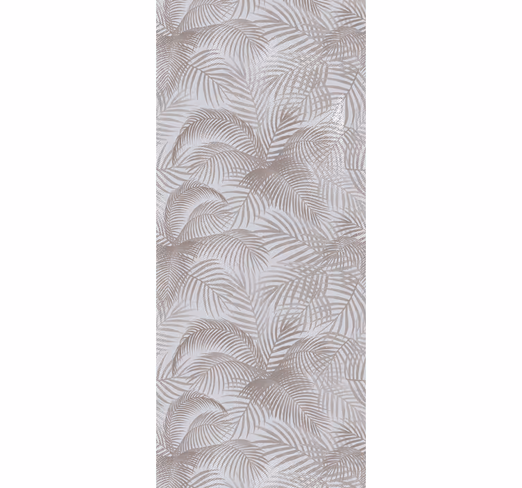 Papel tapiz naturaleza patrones de hojas elegantes - TenVinilo