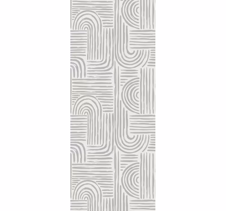 Papel pintado abstracto Nuevo patrón beige de estilo moderno - TenVinilo