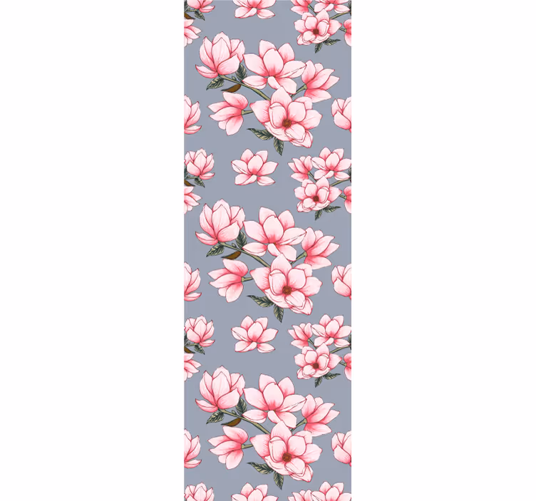 Papel pintado flores árbol hermosa flor de magnolia - TenVinilo