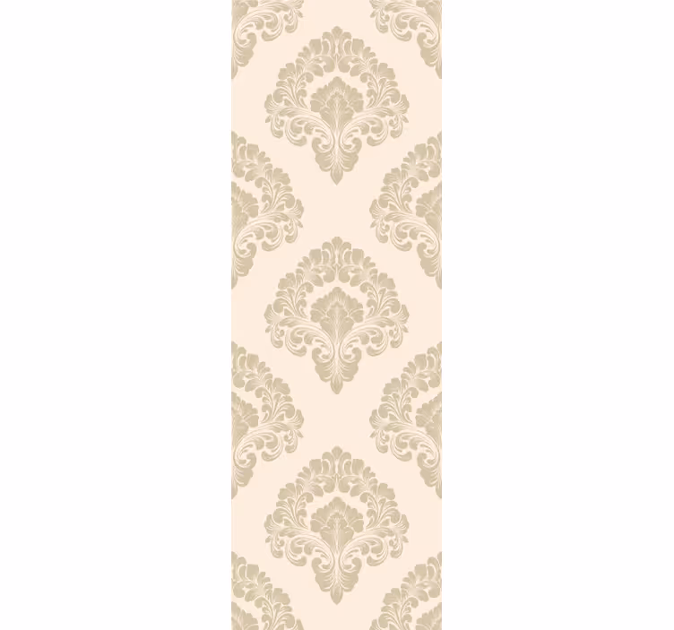 Papel tapiz barroco patrón de adorno elegante - TenVinilo