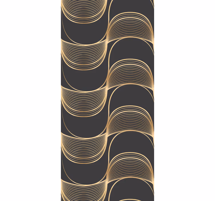 Papel tapiz geométrico patrones de líneas elegantes - TenVinilo