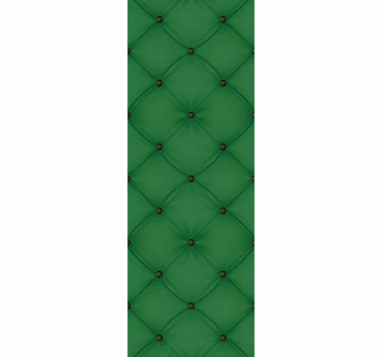 Papel tapiz textura superficie verde acolchada - TenVinilo