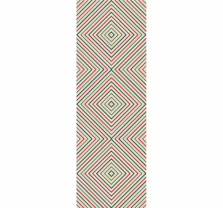 Papel tapiz navidad cuadrados festivos - TenVinilo