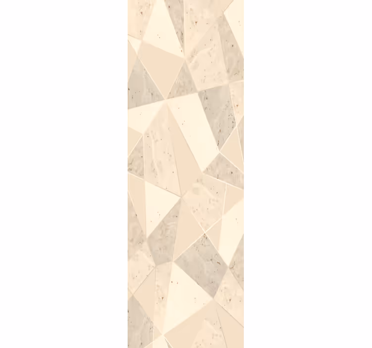 Papel pared 3D Triángulos dorados 3d - TenVinilo