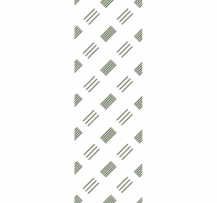 Papel pintado moderno Rayas cortas minimalistas - TenVinilo