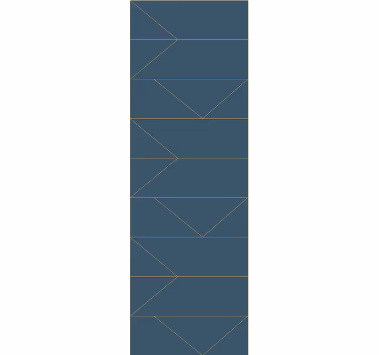 Papel pintado abstracto Patrón geométrico de líneas finas - TenVinilo