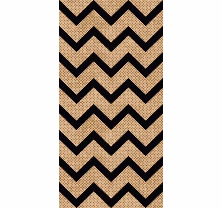 Papel tapiz geométrico estilo chevron zigzag - TenVinilo