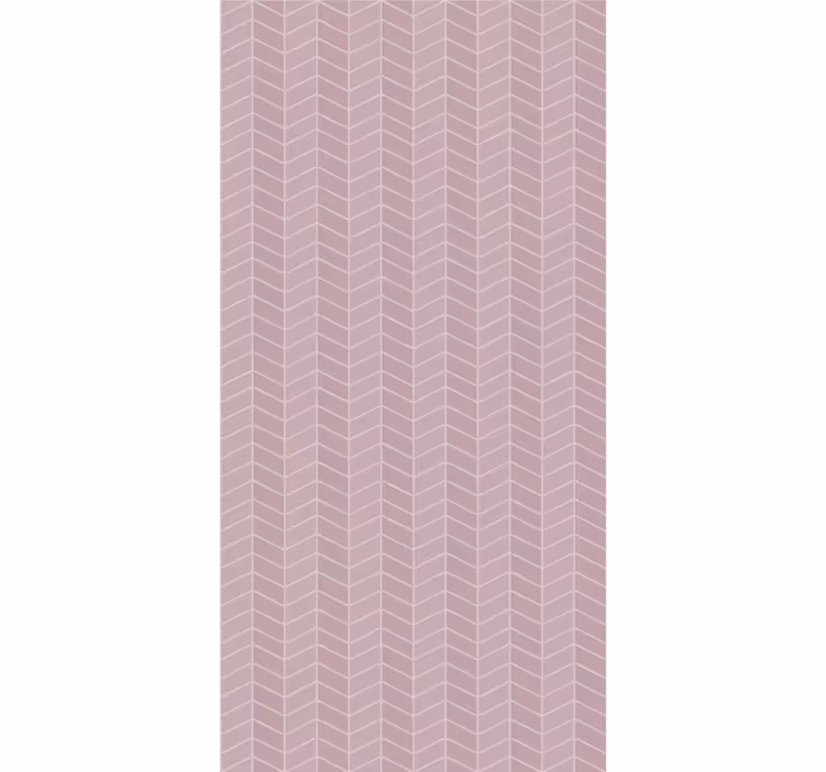 Papel pintado nórdico Patrón de tubos cúbicos rosa escandinavo - TenVinilo