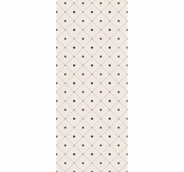 Papel tapiz círculos elegante motivo cuadrado - TenVinilo