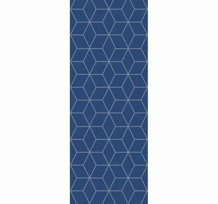 Papel pintado cuadros Azul marino geométrico texturizado 'rasch' - TenVinilo