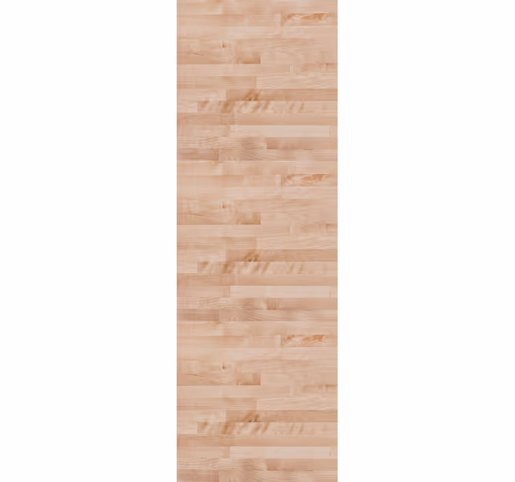Papel pintado imitación madera Elegante tablón de madera marrón - TenVinilo