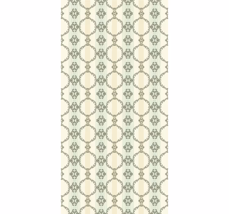 Papel clásico Patrón floral despojado francés vintage - TenVinilo