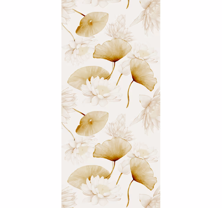 Papel pintado naturaleza Plantas acuáticas "nueva nostalgia" - TenVinilo