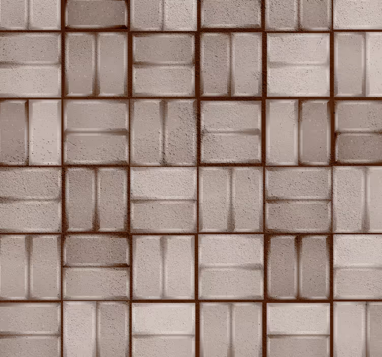 Papel imitación piedra cuadrada - TenVinilo