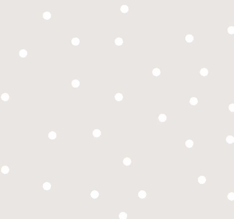 Papel tapiz bebé color beige con puntos blancos - TenVinilo