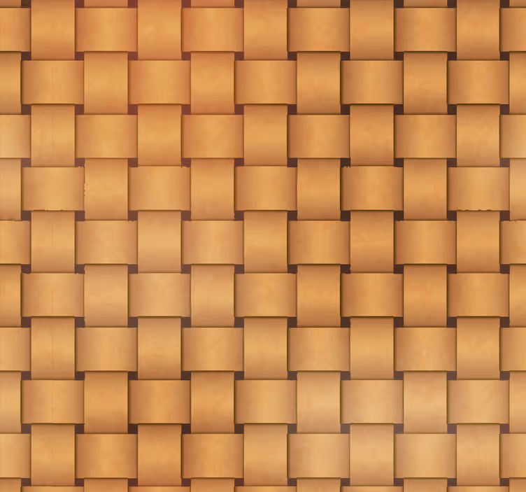 Papel tapiz madera patrón de rejilla de madera - TenVinilo