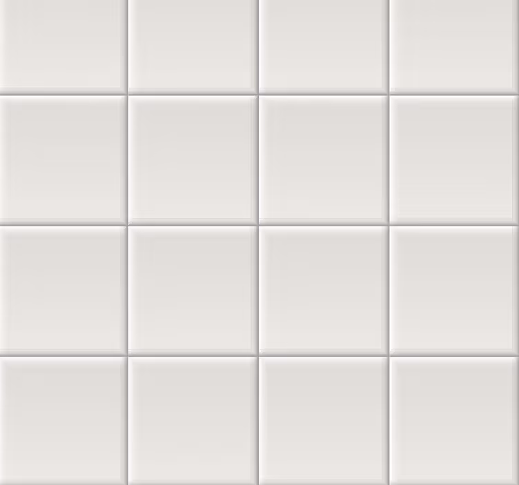 Papel pintado azulejos Azulejos blancos - TenVinilo