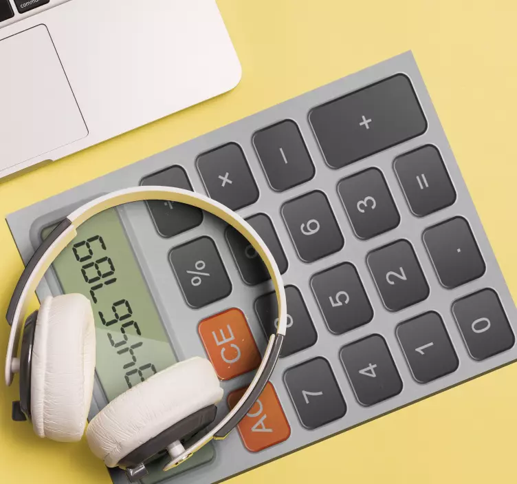 Alfombrilla ratón original calculadora - TenVinilo